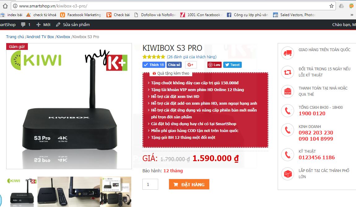Quyền lợi khách hàng khi mua Kiwibox chính hãng trên toàn quốc