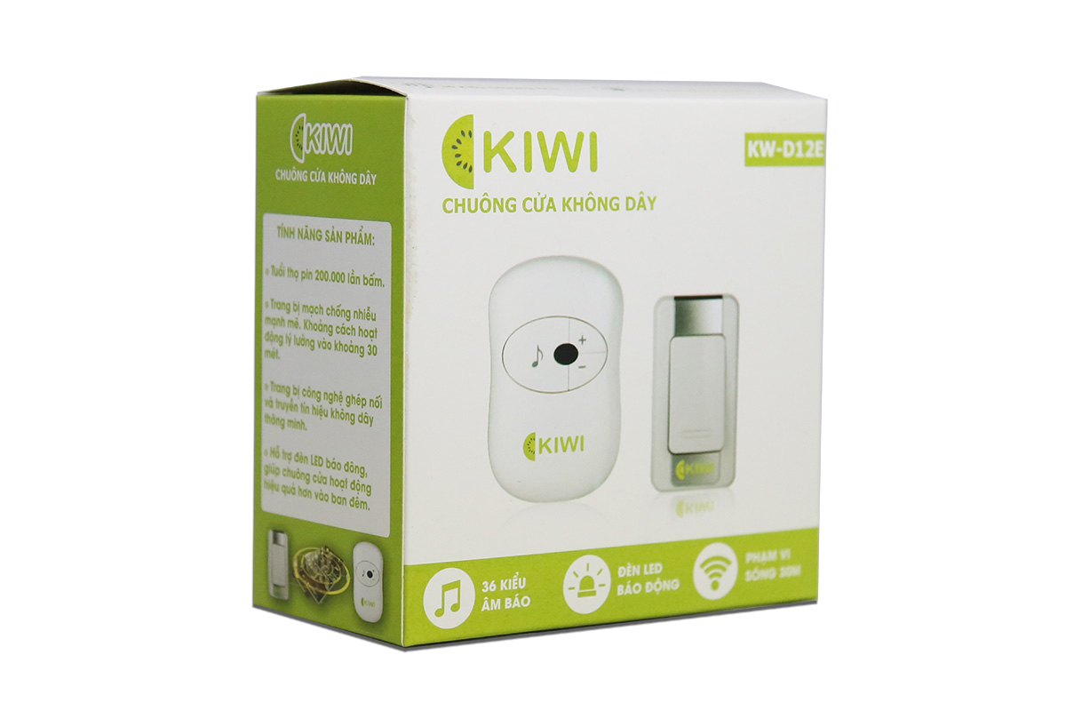 Kiwi Việt Nam giới thiệu tới thị trường mẫu chuông cửa Kiwi KW-D12E